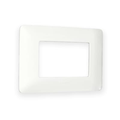 Placa 3 Mod. Blanco Matix AM503/3BN