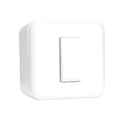 Casquete Blanco Interruptor 9/12 16A 250V Genesis