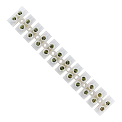 Regleta De Conexión Plástica 14mm 20 A Pack 10 Unidades