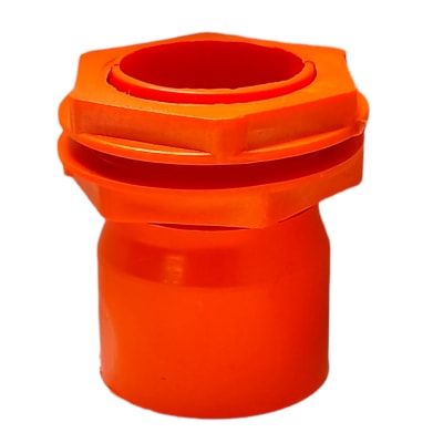 Terminal C/tuercas pvc 32mm