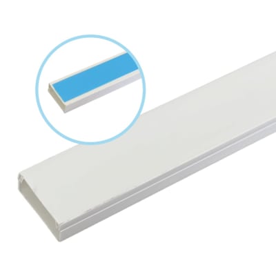 Canaleta PVC 40x16 2mts Con Pegamento