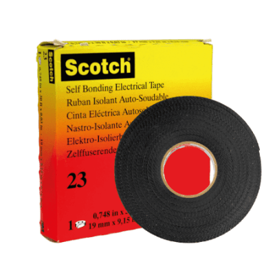 Cinta Aisladora De Goma Nro 23 19mm X 9.2M X 0,76mm 3M