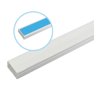 Canaleta PVC 20X10 2MTS C/Adhesivo
