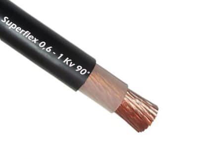 Cable Superflex RV-K XLPE/PVC 12AWG (3,31mm) 0.6/1KVxMts 90°