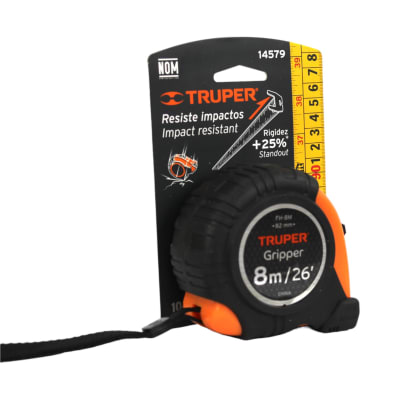 Huincha De Medir 8 Mts (Flexometro) Truper1