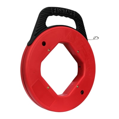 Laucha pasacable acero c/punta tiradora 30 mts GLOBALTRONICS1