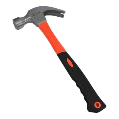 Martillo 24 ONZ carpintero mango/goma
