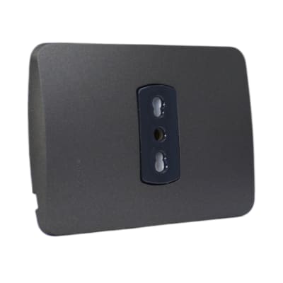 Tomacorriente 10/16A 250V 2P+T Miluz Grafito Schneider