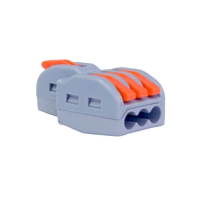 Conector Rapido Wago Emp. 1 a 3 FD-13A 0.8-4mm2 32A  BL 25u