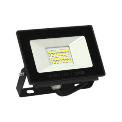 Proyector Led 20W 6500K Negro IP65 VKB1