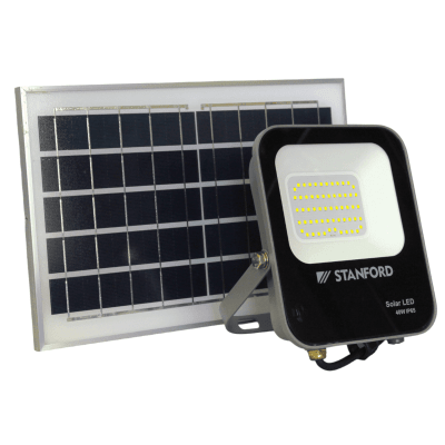 Proyector led solar 40w 700lm 6500k IP65 Stanford