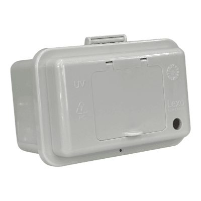 Caja api intemperie LEXO para poste1