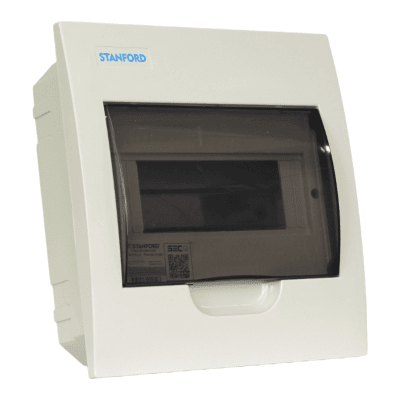 Tablero Pvc Embutido 8 Circuitos Stanford