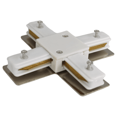 Conector riel tipo X