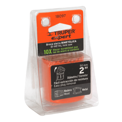 Sierra copa bimetálica 50mm Truper refe. cobi-2