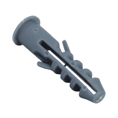 Tarugo Nylon 8mm Plástico Con Tope Bolsa 500 Unidades1