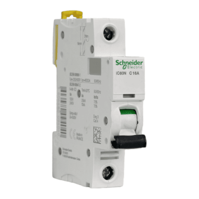 Interruptor Automático MCB 1P 16A Curva C 10kA Schneider