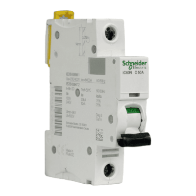 Automático 1x50A 10kA Curva C 230/400V IC60N Schneider1
