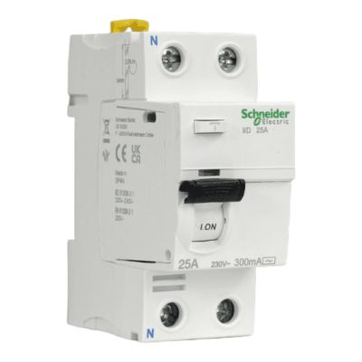 Int. Diferencial IID 2P 25A 300ma Clase AC Schneider