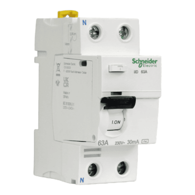 Int. Diferencial IID 2P 63A 30mA CLASE AC SCHNEIDER