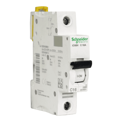 Interruptor Automático MCB 1P 16A Curva C 15kA Schneider