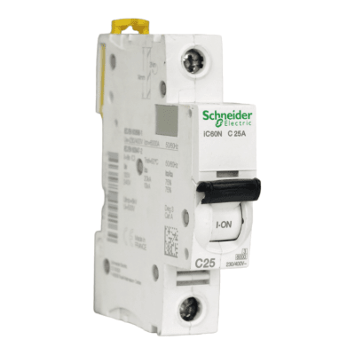 Automático 1x25A 10kA Curva C 230/400V IC60N Schneider1