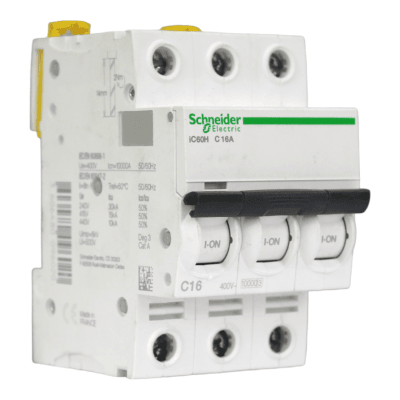 Automatico Trifasico 3X16A 15KA C IC60H SCHNEIDER1