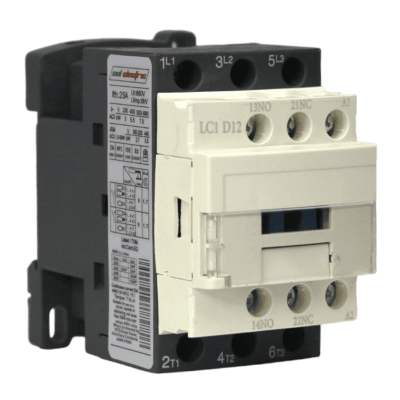Contactor lc1d12m7 12A 220v 3P 380v 1nc+1no