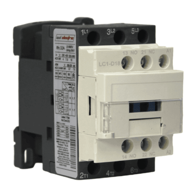 Contactor lc1d18m7 18A 220v 3P 380v 1nc+1no