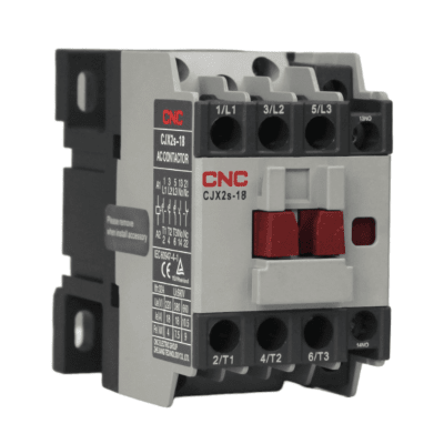 Contactor CJX2s 18A bobina 220V 1NO 1NC