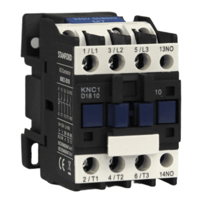 Contactor 18A KNC1 Bobina 220V 3P+1NO 380V Stanford
