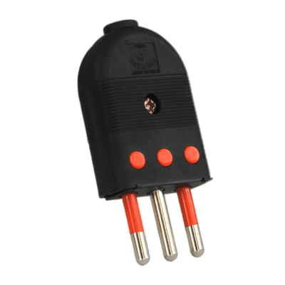 Enchufe Domiciliario Macho Volante 2p+ T 10A