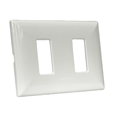 Placa Doble S17 Blanco Sinthesi1