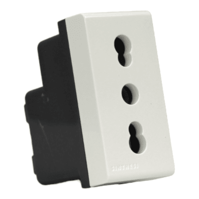 Modulo Tomacorriente 2P+T 16A S22 Blanco 2231011