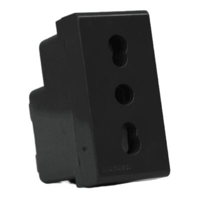 Modulo Tomacorriente 2P+T 16A S22 Noir 223106