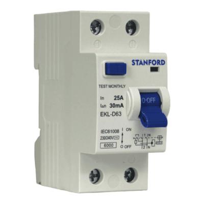 Interruptor Diferencial 2x25A 30mA Stanford1