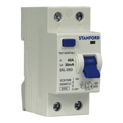 Interruptor Diferencial 2x40A 30mA Stanford1