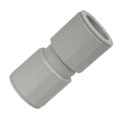 Copla Tuberia L/Halogeno 20MM IP67