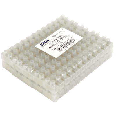 Regleta Termoplastica 10MM 10A Transp. Paq 10 Uni MGC1