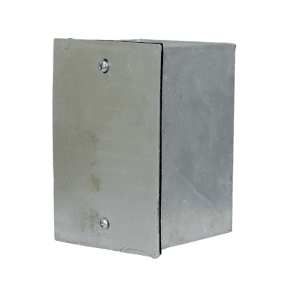 Caja Galva. en Caliente A-01 100X65X65 Lisa Tapa y Empaq.