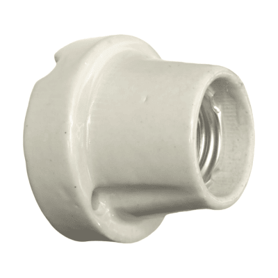 Porta Lampara Base Recta Loza E-27 Lexo1