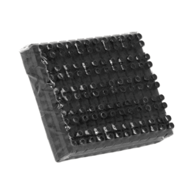 Regleta Termoplastica 4MM 3A Negra Paq 10 Uni MEC1