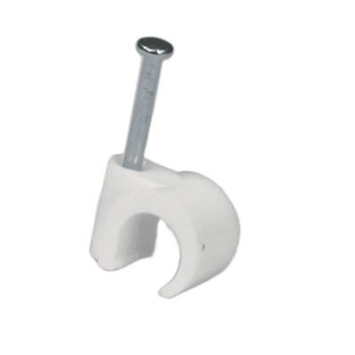 Grampa Cordon 8mm a 10mm Bl 100Un Blanco