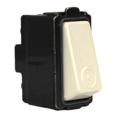 Mod. pulsador 10a 250v ac marfil 8331
