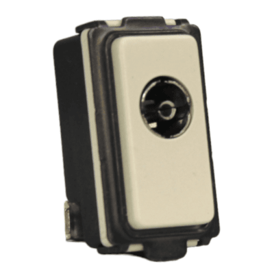Mod.tv 9.5 mm hembra marfil 83411