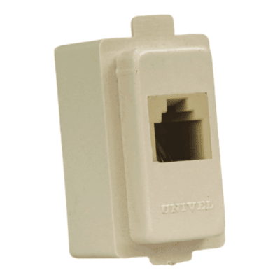 Mod. RJ11 marfil 8461