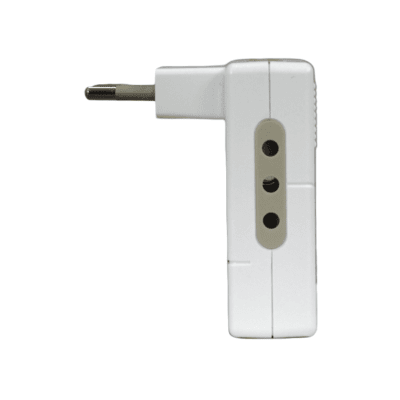 Adaptador Enchufe Plano Triple 2P+T 10A 1500W