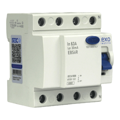 Interruptor Diferencial 4x63A 30ma LEXO Certificado