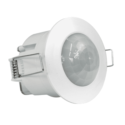 Sensor de Movimiento 360° Infrarrojo Embutido Globaltronics1