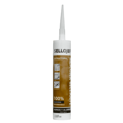 Silicona Estructural Negra 290ML SELLOJEFF